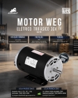 Motor Elétrico 3CV Trifásico Baixa Rotação IV Polos Weg